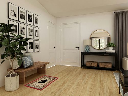 Rustic Lodge Bear Red 2x3 Area Rug, 2'2x3'3 in Transitional Minimalistic Entryway