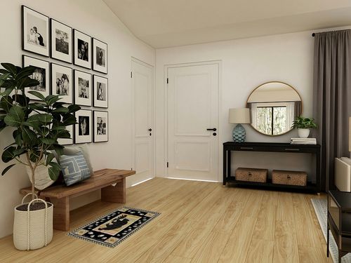 Rug Empire Take the Lead Black Bear Rustic Lodge Area Rug - 26" W X 39" L in Transitional Minimalistic Entryway