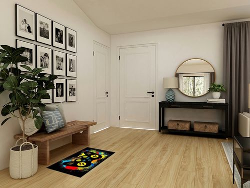 Small Rugs 20 x 31 in, 50 x 80cm for Kids Door Mat Rugs, Boys Gamer Area Carpet, 3D Area Rugs, Gaming Rugs for Boy's Bedroom, Controller Gaming Rug…… in Transitional Minimalistic Entryway