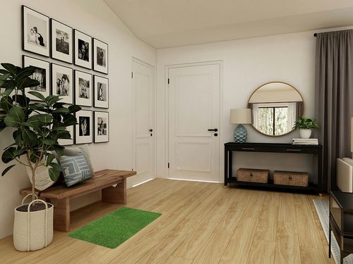 MAYSHINE Artificial Turf Grass Indoor/Outdoor Non-Slip Door Mat, Dirt Trapper Patio Rug (24"x35") | Great for Dogs & Pets, Long Lasting Faux Fake Carpet | Can be Cut to Size, Spray w/Water to Clean in Transitional Minimalistic Entryway