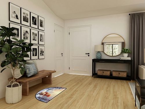 Christmas Scene With Snowman (25) Half Round Door Mat Indoor Entrance Half Circle Area Rug Semi Circular Door Mat Half Moon Rug for Floor Bathroom Living Room Bedroom Kitchen Fireplace 24"x36" in Transitional Minimalistic Entryway