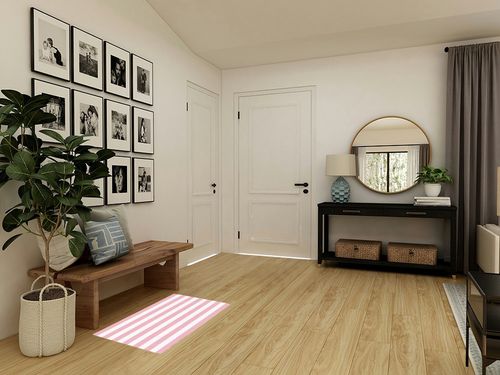 Christmas Pink Stripe Area Rug, Rugs for Living Room Bedroom Decor Kids Room, Non-Slip Non-Shedding Area Rugs 2x3 Feet, Room Decor Aesthetic Carpet Home Decor Washable Rug in Transitional Minimalistic Entryway