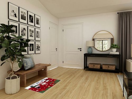 Area Rug 2x3 Feet, Xmas Tree Cardinals Snowflake Christmas Snowman Rug, Rugs for Living Room Decor Bedroom Decor Kids Room, Non-Slip Living Room Rugs, Comrft Carpet Washable Rug in Transitional Minimalistic Entryway