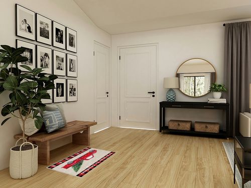 Area Rug, I'll Home for Christmas A Truck with Xmas Trees on Red Buffalo Plaid Rug, 2x3 Feet Rugs for Living Room Bedroom Kids Room Kids Room Nursery Classroom, Non-Slip Comrft Carpet Washable Rug in Transitional Minimalistic Entryway