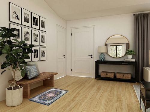 JUNCUIK Indoor Doormat Front Door Rug, 24”x 36”Super Absorbent Durable Non Slip Floor Door Mat, Inside Dirt Trapper Machine Washable Rug for Entryway, Kitchen, Outdoor and More,(Grey) in Transitional Minimalistic Entryway