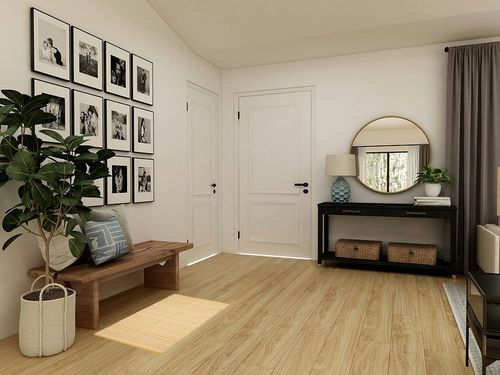 DII Woven Rugs Collection Hand-Loomed, 2x3', Honey Gold Dobby Stripe in Transitional Minimalistic Entryway
