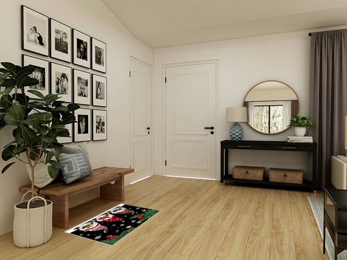 Area Rug 2x3 Feet, Xmas Tree Cardinals Snowflake Christmas Gnome Rug, Rugs for Living Room Decor Bedroom Decor Kids Room, Non-Slip Living Room Rugs, Comrft Carpet Washable Rug in Transitional Minimalistic Entryway