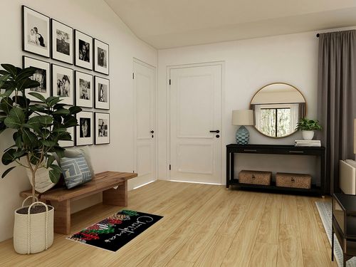 Merry Christmas Area Rug for Living Room Bedroom 2x3, Large Runner Rug Carpet Washable Rugs Non-Shedding Floor Cover Mat for Kitchen Dining Kids Room Decor Christmas Tree Black Texture in Transitional Minimalistic Entryway