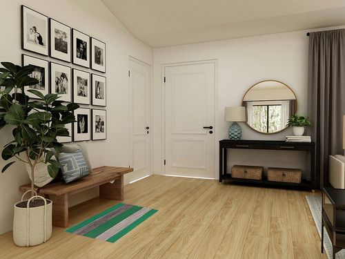 Farm Wood Plank Plush Shag Bath Rugs Green Grey Colored Wooden Soft Fluffy Floor Doormat Carpet,Non-Slip Door Mats for Living Room Bedroom Kitchen Entryway Country Style in Transitional Minimalistic Entryway