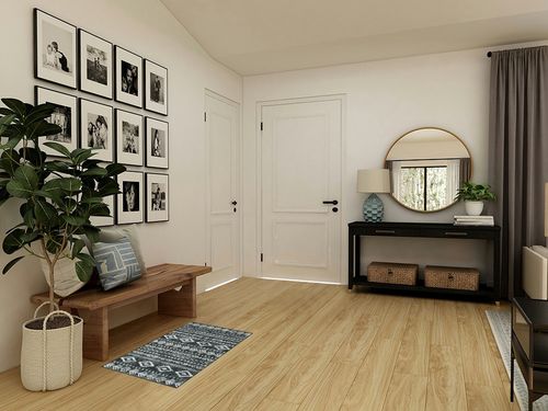 Lahome Farmhouse Moroccan Throw Rug, Washable 2x3 Small Entryway Non Slip Entry Low-Pile Front Door Rug, Rustic Tribal Black and White Kitchen Sink Rugs Sets Rubber Backing for Bathroom in Transitional Minimalistic Entryway