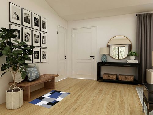 Navy Blue Black Gray White Checkered Ultra Soft Bathroom Rug, Shag Floor Bath Mat Warm Fluffy Carpet Non-Skid Shaggy Washable Door Mats, Abstract Art Color Blocks Entrance Welcome Rugs18 x30 in Transitional Minimalistic Entryway