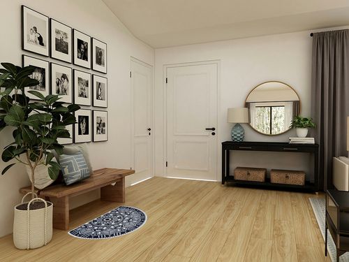 Boho Half Round Indoor Entrance Rug Doormats 36x24 Inches Absorbent Non-Slip Bedroom Front Back Outdoor Welcome for Entryway Machine Washable, Bohemian Black and White Pattern in Transitional Minimalistic Entryway