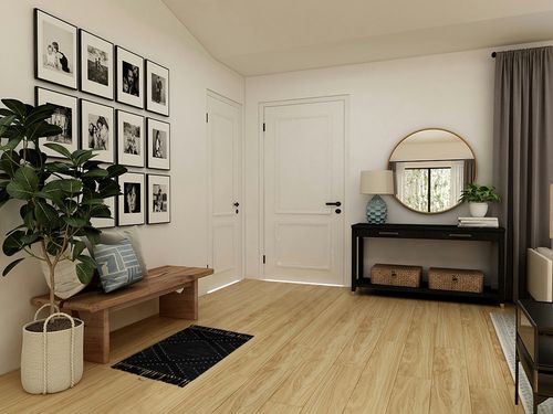 MitoVilla Black Boho Bathroom Rug 2'x3', Black White Small Kitchen Rug with Tassel, Farmhouse Geometric Bath Mat, Bohemian Rug for Bedroom, Washable Cotton Woven Entryway Throw Rug in Transitional Minimalistic Entryway