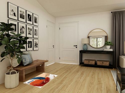 Rectangular Area Rug for Living Room, Bedroom, Blue Orange Red Boho Non-Slip Residential Carpet, Kitchen Rugs, Modern Geometric Abstract Art Middle Century Floor Mat with Rubber Backing 2' x 3' in Transitional Minimalistic Entryway