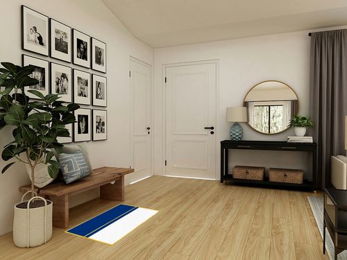 Area Rug for Bedroom Living Room- Navy Blue Yellow Stripes Geometric Modern Art Floor Carpet Comfy Runner Rug Nursery Playmats Home Decor Mat, 2'x3' in Transitional Minimalistic Entryway