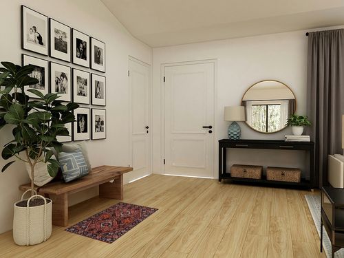 Beeiva Vintage Oriental Area Rug 2x3 Small Washable Entryway Rug Non-Slip Door Mat Accent Throw Rugs Indoor Floor Carpet for Kitchen Bedroom Bathroom (Red/Multi, 2x3ft) in Transitional Minimalistic Entryway