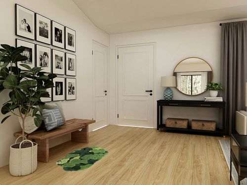 Beyond Your Thoughts Cute 3D Moss Rug Soft Shaggy Absorbent Non-Slip Carpet for Bathroom Machine Washable Floor Carpet in Transitional Minimalistic Entryway