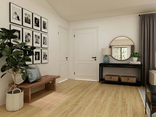 Hausattire Hand Woven Jute Rug, 2'x3' - Natural, Reversible Farmhouse Accent Rugs for Living Room, Kitchen, Bedroom - 24x36 Inches in Transitional Minimalistic Entryway