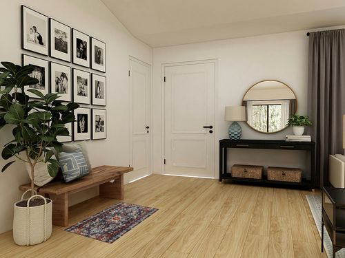 Brown Blue Flower Area Rug - 2'x3' Washable Indoor Area Rugs for Bedroom Living Room, Vintage Bohemian Floral Painting Art Non-Shedding Anti-Skid Floor Carpet for Bedside Nursery Dorm in Transitional Minimalistic Entryway