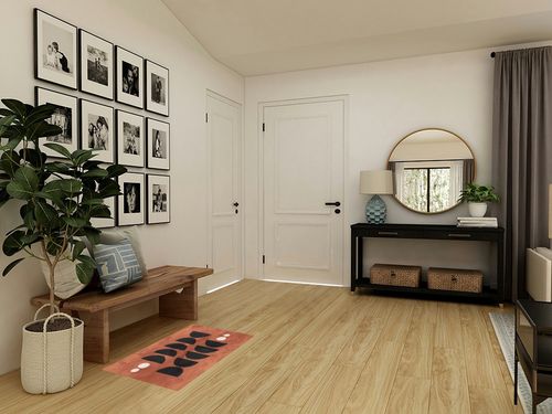 Mid Century Modern Minimalist Abstract Black Brown Area Rug for Livingroom Bedroom Faux Wool Boho Carpet Under Dining Table Bohemian Indoor Floor Rug 2x3 in Transitional Minimalistic Entryway