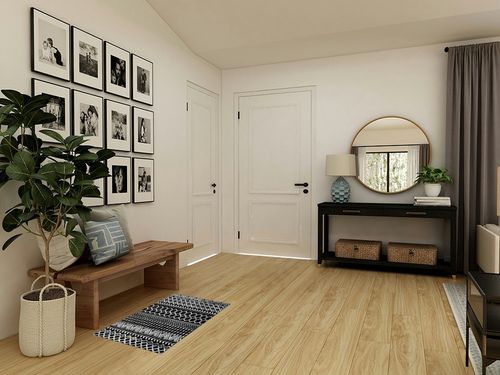 CAMILSON Boho Moroccan Area Rug, 2x3 Geometric Diamond Design for Entryway Mats, Living Area Entryways Rugs, Black/White Bohemian Indoor Carpet in Transitional Minimalistic Entryway