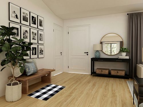 Buffalo Plaid Rugs for Living Room 24x36 inch-Black White, Kitchen Rugs,Entry Way Rugs, Door Rugs, Area Rugs,Farmhouse Bath Room Rugs,Buffalo Check Rugs,Woven Rag Rugs,2x3 Rugs,Revirsible Rugs Cotton in Transitional Minimalistic Entryway