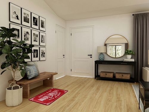 Laundry Room Runner Rug Farmhouse Decor Area Rugs Kitchen Floor Mats Washing Machine Room Carpet Red 39x20in in Transitional Minimalistic Entryway