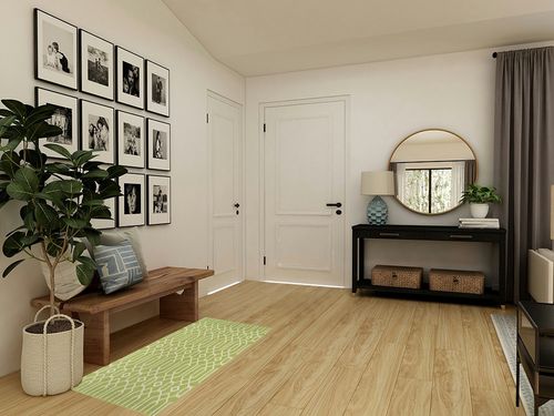 Momeni Rugs in Transitional Minimalistic Entryway