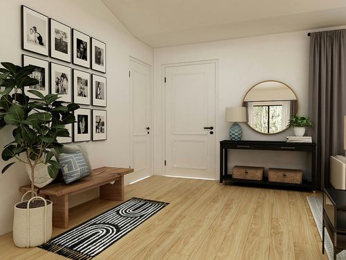 Lanffia Boho Kitchen Runner 2x5, Black and White Washable Rug Geometric Rainbow Tufted Hallway Runner Rug with Tassels Minimalist Cotton Accent Rug for Living Room Bedroom Laundry Room Bathroom Porch in Transitional Minimalistic Entryway