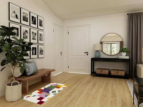 SAFAVIEH Hollywood Collection Accent Rug - 2'3" x 4', Ivory & Rose, Mid-Century Modern Design, Non-Shedding & Easy Care, Ideal for High Traffic Areas in Entryway, Living Room, Bedroom (HLW702A) in Transitional Minimalistic Entryway