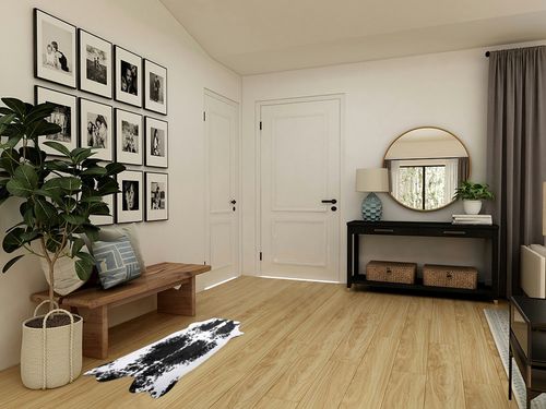 Terrug Western Decor Faux Cowhide Rug, 3.6 x 2.3 Feet Black White Premium Faux Fur Animal Skin Cow Print Rug for Living Room, Durable Western Home Decor Floor Carpet Rug for Bedroom Office in Transitional Minimalistic Entryway