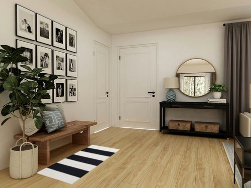 Black and White Striped Rug 28 x 45 Inches Front Door Mat Hand-Woven Cotton Indoor/Outdoor Rug for Layered,Welcome Mat, Porch,Farmhouse,Kitchen,Entry Way in Transitional Minimalistic Entryway