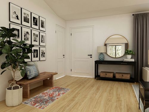 SAFAVIEH Monaco Collection Accent Rug - 2'2" x 4', Grey & Orange, Boho Abstract Watercolor Design, Non-Shedding & Easy Care, Ideal for High Traffic Areas in Entryway, Living Room, Bedroom (MNC225H) in Transitional Minimalistic Entryway