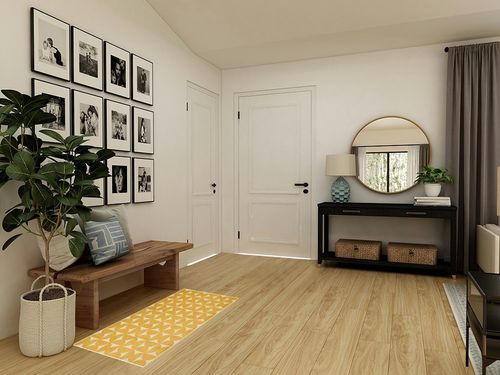 Nourison DWS03 Harper Area Rug, 2'2" X3'9, YELLOW in Transitional Minimalistic Entryway