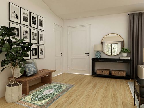 NATOLIA DECOR Area Rug in Transitional Minimalistic Entryway