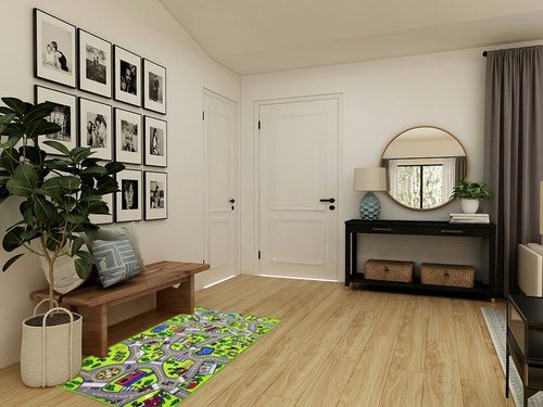 toyvelt Kids Carpet Playmat Car Rug – City Life Educational Road Traffic Carpet Multi Color Play Mat - Large 60” X 32” Best Kids Rugs for Playroom & Kid Bedroom – for Ages 3-12 Years Old in Transitional Minimalistic Entryway