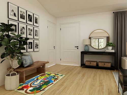 Booooom Jackson Dinosaur Rug Kids Area Rug Play Rug Educational Rug for Playroom Classroom and Kidroom Learning Carpet for Boys and Girls in Transitional Minimalistic Entryway