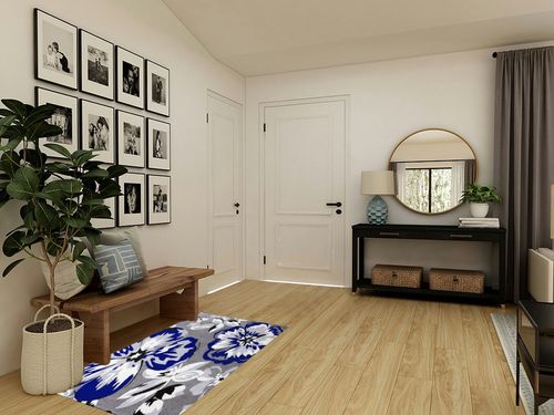 Large Area Rug, Spring Floral Non-Slip Indoor Accent Area Carpet, Navy Blue Summer Flower Farmhouse White Grey Fluffy Shaggy Runner Rug for Living Room, Bedroom, Kids Room, 2'7"x 5" in Transitional Minimalistic Entryway