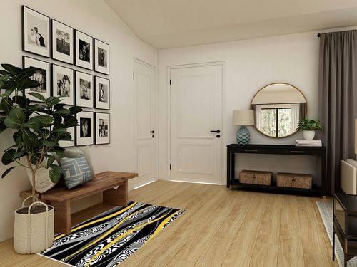 Large Area Rug, Yellow Geometric Non-Slip Indoor Accent Area Carpet, Black White Moire Modern Abstract Art Fluffy Shaggy Runner Rug for Living Room, Bedroom, Kids Room, 2'7"x 5" in Transitional Minimalistic Entryway