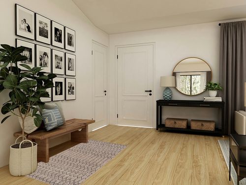 JONATHAN Y SMB108D-3 Ourika Moroccan Geometric Textured Weave Indoor Outdoor -Area Rug, Bohemian, Rustic, Scandinavian Easy-Cleaning,Bedroom,Kitchen,Backyard,Patio,Non Shedding, Natural/Black, 3 X 5 in Transitional Minimalistic Entryway