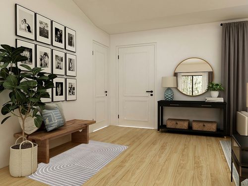 JONATHAN Y SCN101B-3 Odense Minimalist Angle Geometric Indoor Area Rug, Modern, Contemporary, Coastal, Geometric, Bohemian, Bedroom, Kitchen, Living Room, Non Shedding, Gray/Ivory, 3' x 5' in Transitional Minimalistic Entryway