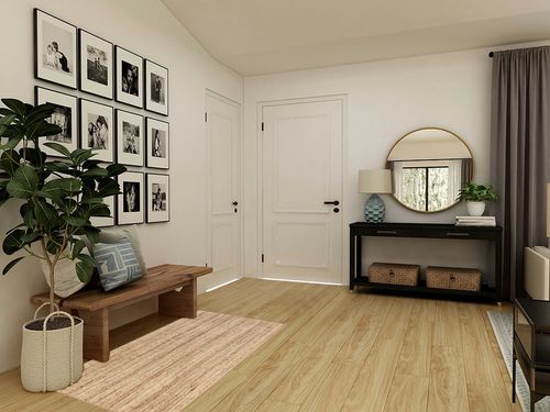 nuLOOM Rigo Hand Woven Farmhouse Jute Area Rug, 3' x 5', Natural in Transitional Minimalistic Entryway