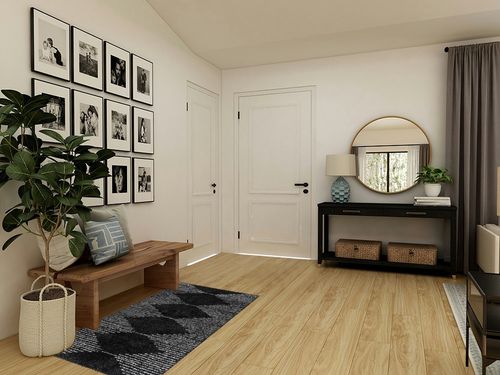 nuLOOM Bria Moroccan Shag Tasseled Accent Rug, 3x5, Black in Transitional Minimalistic Entryway