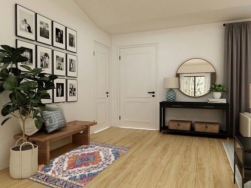 JONATHAN Y BMF106A-3 Bohemian Flair Boho Vintage Medallion Blue/Multi 3 ft. x 5 ft. Area-Rug, Vintage, Easy-Cleaning, for Bedroom, Kitchen, Living Room, Non Shedding in Transitional Minimalistic Entryway