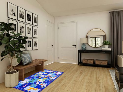 Terrug Kids Rugs ABC Alphabet Carpet Playmat, Word Educational Area Rug, Non Slip Cute Cartoon Daycare Supplies, Kids Gift for Playroom, Classroom, Bedroom and Nursery (3x5 Feet) in Transitional Minimalistic Entryway