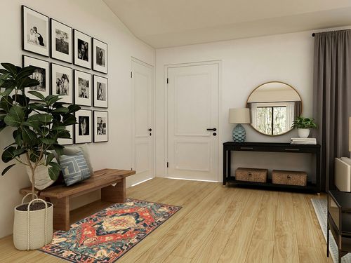 SAFAVIEH Heritage Collection Accent Rug - 3' x 5', Red & Navy, Handmade Traditional Oriental Wool, Ideal for High Traffic Areas in Entryway, Living Room, Bedroom (HG920Q) in Transitional Minimalistic Entryway