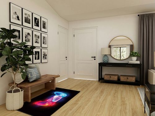 Gamer Area Rug, 59x39in Large 3D Controller Gaming Rug for Boys Room, Non-Slip Game Room Rug for Teens,Black Gaming Carpet for Kids Boys Girls Game Room Bedroom Living Room Playroom in Transitional Minimalistic Entryway