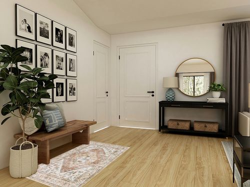 Lahome Boho Washable Living Room Area Rug 3x5 Throw Non-Slip Rugs for Bedroom Aesthetic Lightweight Thin Entry Rug Kitchen Rugs Oriental Distressed Print Capet for Office Bathroom Laundry Room in Transitional Minimalistic Entryway