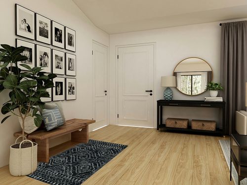 Wonnitar Moroccan 3x5 Rug,Black Washable Small Rug for Bedroom,Non-Slip Geometric Tribal Entry Throw Mat,Bohemian Farmhouse Rustic Soft Low Pile Area Rug for Bathroom Dining Guest Room in Transitional Minimalistic Entryway