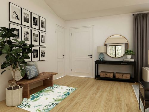 Area Rug, Eucalyptus Green Leaves Area Rug, Living Room Rugs, Area Rugs for Bedroom Decor&Living Room Decor, Carpet 3x5ft Bedroom Rug, Rugs for Living Room in Transitional Minimalistic Entryway